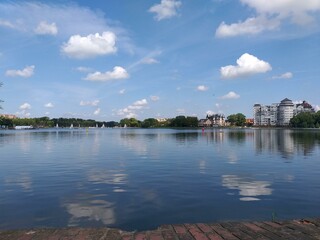 Fototapeta premium view of the river