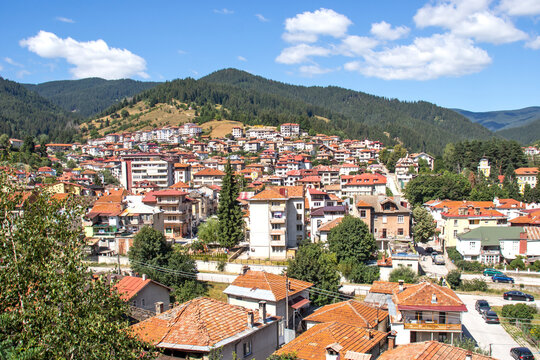 Bulgarian ski resort Chepelare, Smolyan Region, Bulgaria