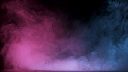 Fototapeta na wymiar Atmospheric smoke, abstract color background, close-up.