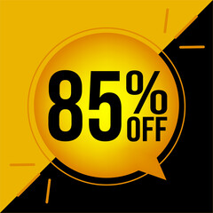 85% off vector art in gold color