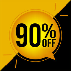 90% off vector art in gold color