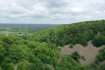 Fototapeta premium Beautiful green valley during spring