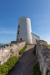 Fototapeta na wymiar Twr Mawr Lighthouse, Llanddwyn Island, Anglesey, North Wales, UK.