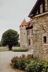 Fototapeta na wymiar Château dans le Nord de la France