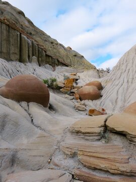 Teddy Roosevelt St. Park Bowling Balls Rock Formation