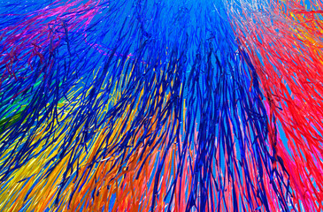 Fototapeta tęczowe, kolorowe wstążki	 obraz