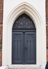 Wolgast, alte und historische Tür