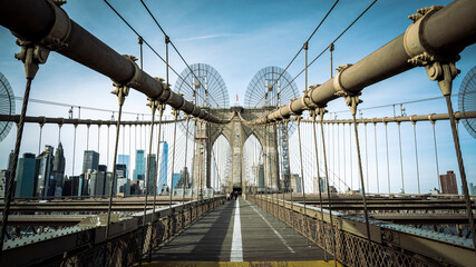Fototapeta premium city skyline Manhattan view