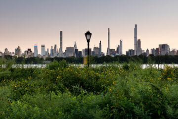 Fototapeta na wymiar Central Park Skyline