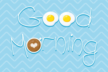 good morning lettering