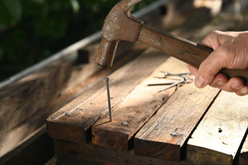 hammer and anvil