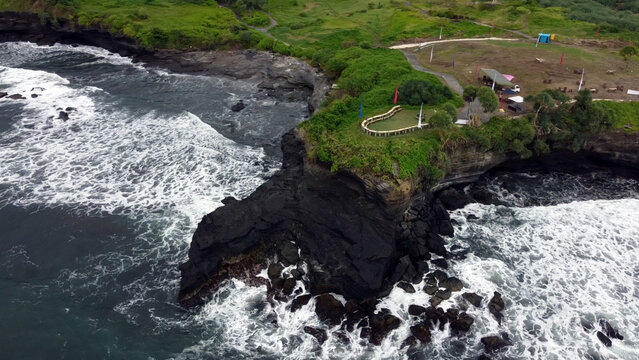 The Latest View of Tanah Lot Temple Bali Indonesia
