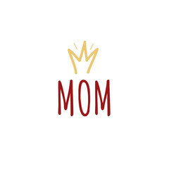 Fototapeta premium Happy Mother's Day. Vector illustration 