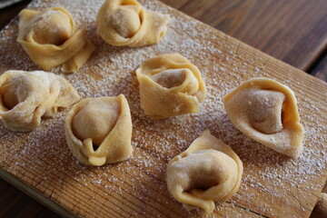 Pasta fresca ravioli