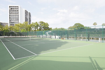 tennis court in the city Boca Raton Florida