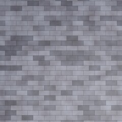 Wall decoration with brick gray stone
