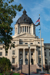 Fototapeta na wymiar South Dakota State Capitol building.