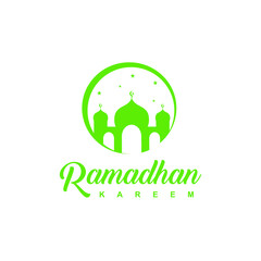 cool mosque of ramadhan template