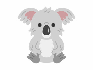 コアラのイラスト