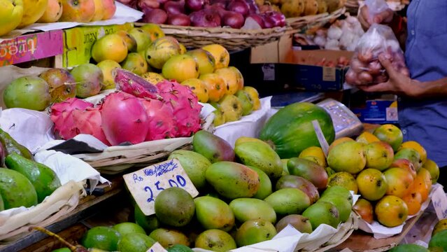 Fruits on the Port Louis market