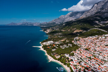 Makarska, Croatia
A coastal view looking north.