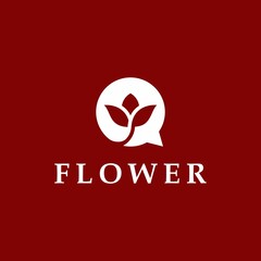 Beauty Flower Symbol Logo Design