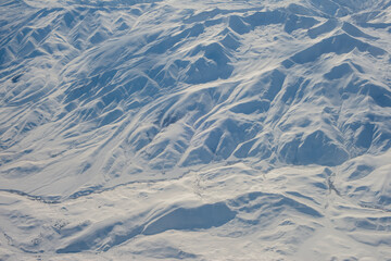 Fototapeta premium snow on the mountains