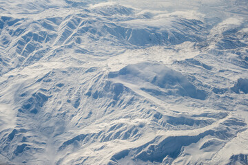 Fototapeta premium snow on the mountains
