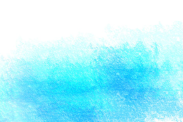 ブルーのオイルパステルで描いた抽象的な背景
