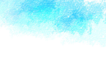 ブルーのオイルパステルで描いた抽象的な背景
