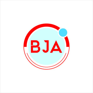 BJA letter logo creative design. BJA unique design