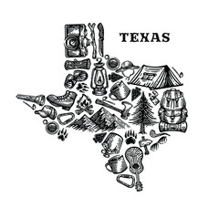 adventure elements shaped texas geography