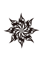 トライバル フラワー