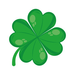 Fototapeta premium shamrock plant icon