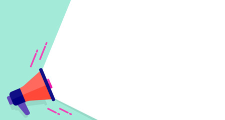 拡声機　メガホン　お知らせ