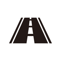 road icon vector illustration sign
