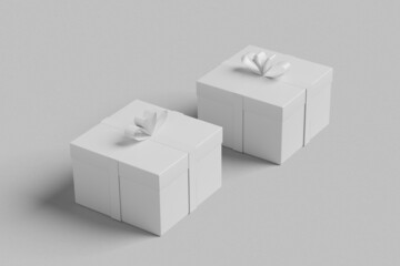 Gift Box Mockup 