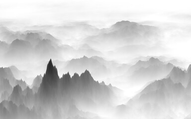 山, 風景, 空, 山, 自然, 夕焼け, 雲, 当惑, 雲, 雪, 