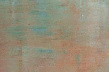 abstract creative background: multicolored blurred spots of colored primer when toning the canvas, temporary object.