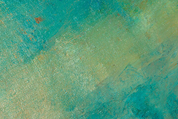 abstract creative background: multicolored blurred spots of colored primer when toning the canvas,...