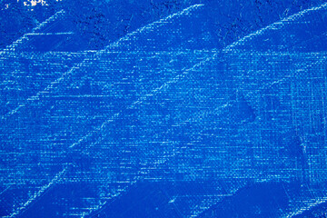 deep blue abstract background, applied toning primer on a white surface