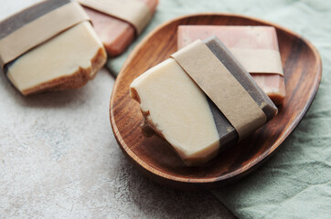 Handmade soap bars