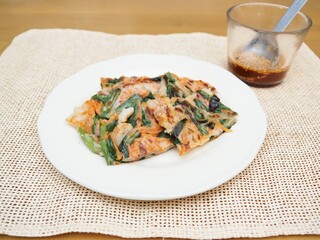 韓国風お好み焼き（チジミ）
