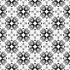 Geometric seamless pattern, ornament, fashion print, vector decorative texture.