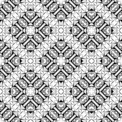 Geometric seamless pattern, ornament, fashion print, vector decorative texture.