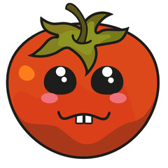 funny tomato cartoon