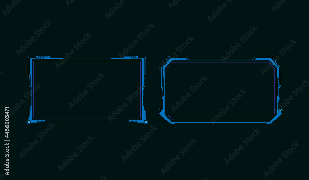 Poster abstract hi tech futuristic template design layout background.