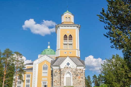 View of The Kerimaki Church Bell Tower, Finland