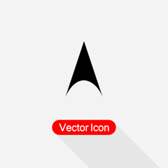 Fototapeta premium Up Arrow Icon Vector Illustration Eps10