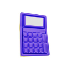 3d rendering educational Calculator icon